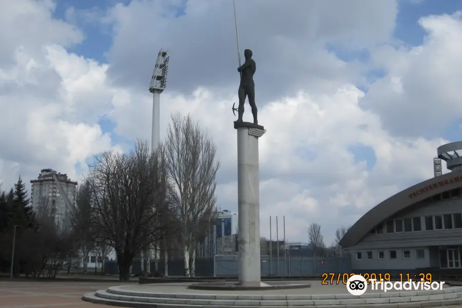 Monument to Sergey Bubka