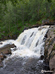 Waterfall on the River Lavna