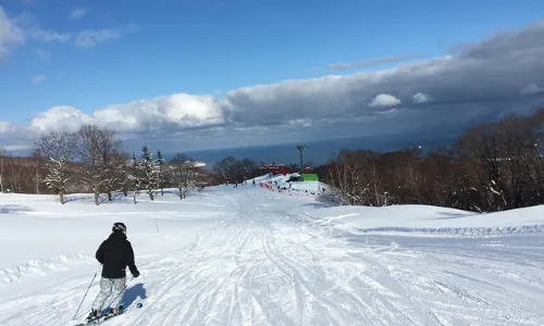 Skiing in Hokkaido