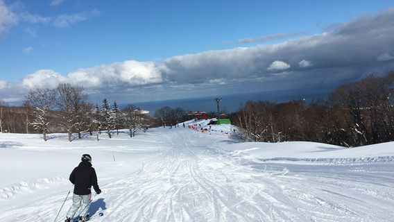 Skiing in Hokkaido