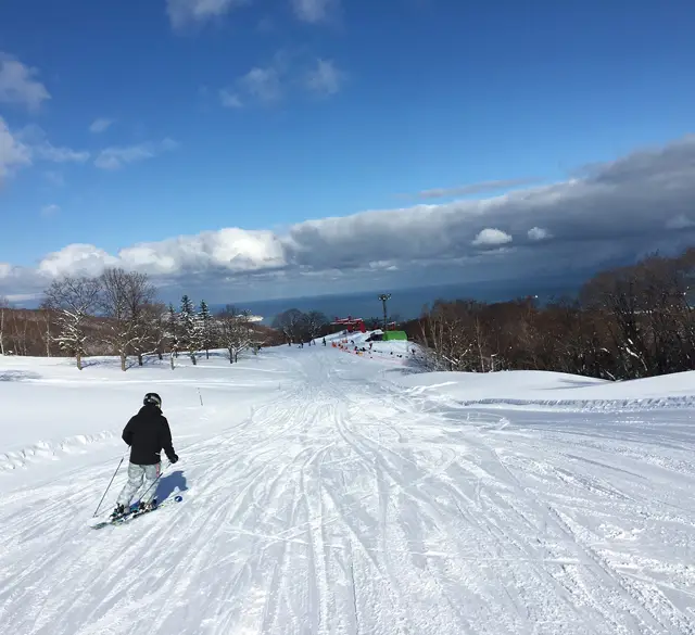 Skiing in Hokkaido